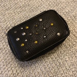 Fossil Leather Travel Jewelry Case